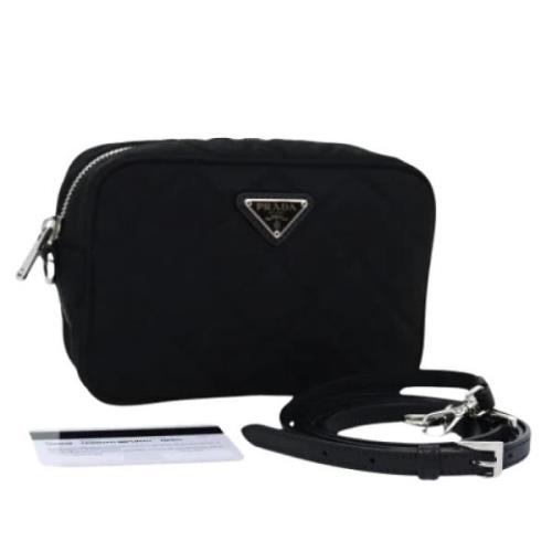 Pre-owned Nylon prada-bags Prada Vintage , Black , Dames