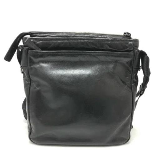 Pre-owned Leather prada-bags Prada Vintage , Black , Dames