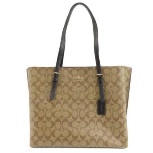 Pre-owned Plastic totes Coach Pre-owned , Beige , Dames