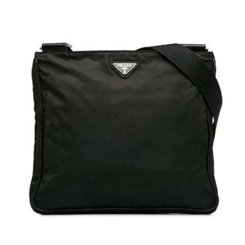 Pre-owned Canvas prada-bags Prada Vintage , Black , Dames