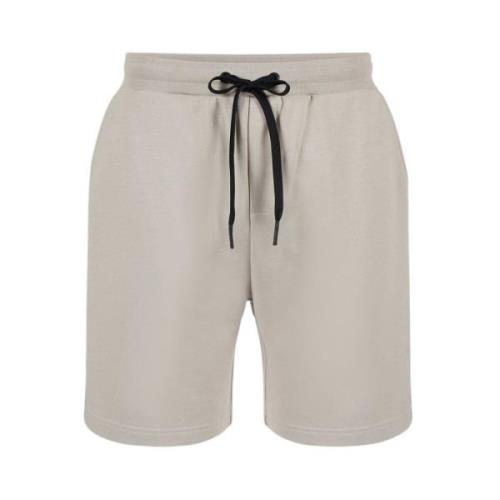 Trekkoord Fleece Shorts Iceberg , Gray , Heren