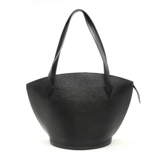 Pre-owned Leather louis-vuitton-bags Louis Vuitton Vintage , Black , D...