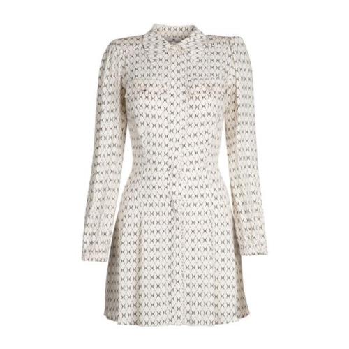 Elegante Jurk voor Vrouwen Elisabetta Franchi , White , Dames