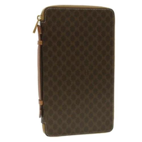 Pre-owned Leather wallets Celine Vintage , Brown , Dames