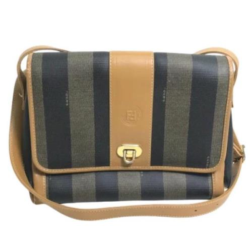 Pre-owned Canvas fendi-bags Fendi Vintage , Brown , Dames