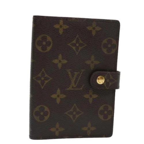 Pre-owned Canvas home-office Louis Vuitton Vintage , Brown , Dames