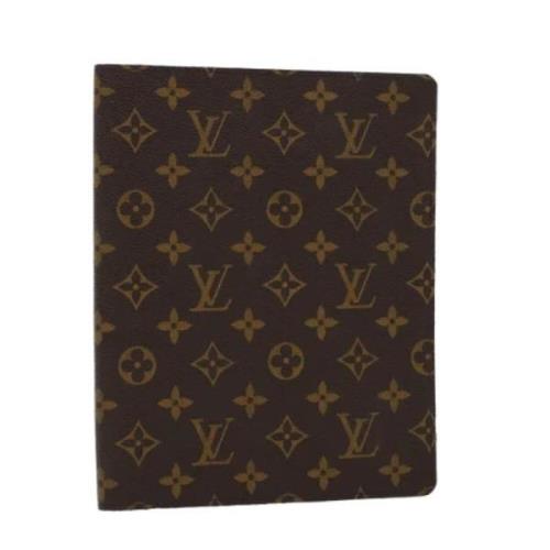 Pre-owned Canvas home-office Louis Vuitton Vintage , Brown , Dames