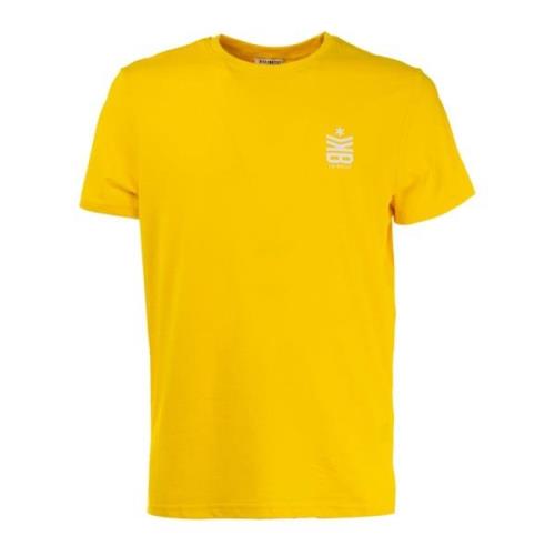 Stijlvolle T-Shirt Collectie Heren Bikkembergs , Yellow , Heren