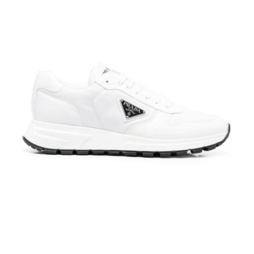 Witte Re-Nylon Sneakers Prada , White , Heren