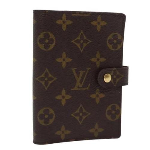 Pre-owned Canvas home-office Louis Vuitton Vintage , Brown , Dames