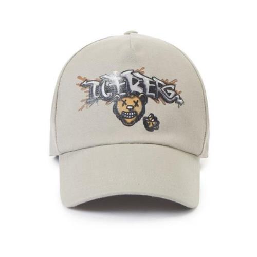 Cartoon Beer Baseballpet Iceberg , Gray , Heren