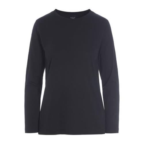 Zwarte Katoenen Blouse Osaka Stijl Bitte Kai Rand , Black , Dames