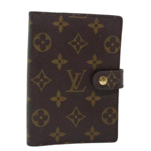 Pre-owned Canvas home-office Louis Vuitton Vintage , Brown , Dames