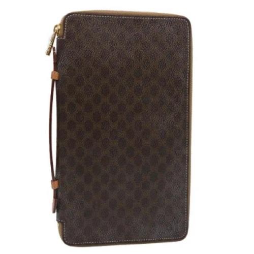 Pre-owned Leather wallets Celine Vintage , Brown , Dames