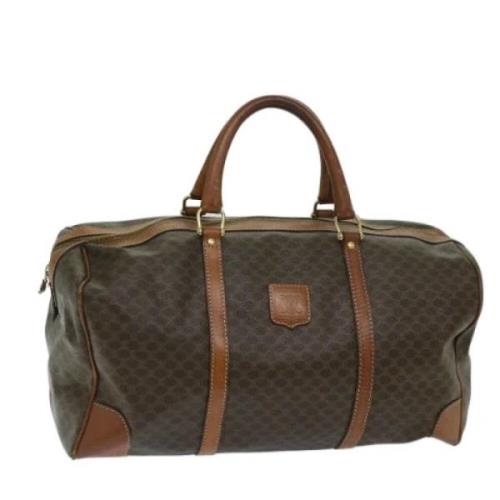 Pre-owned Leather celine-bags Celine Vintage , Brown , Dames