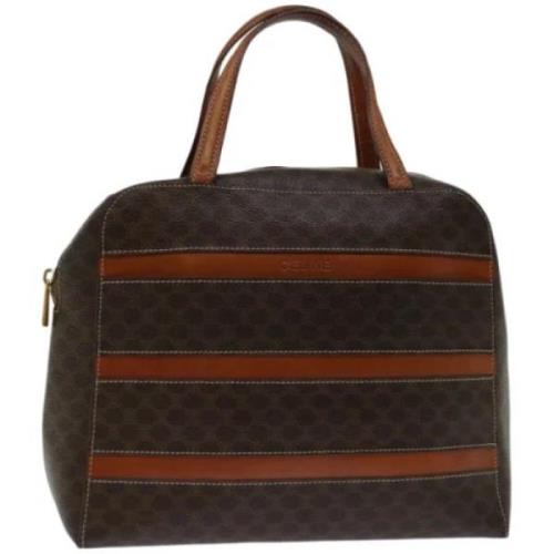 Pre-owned Leather handbags Celine Vintage , Brown , Dames