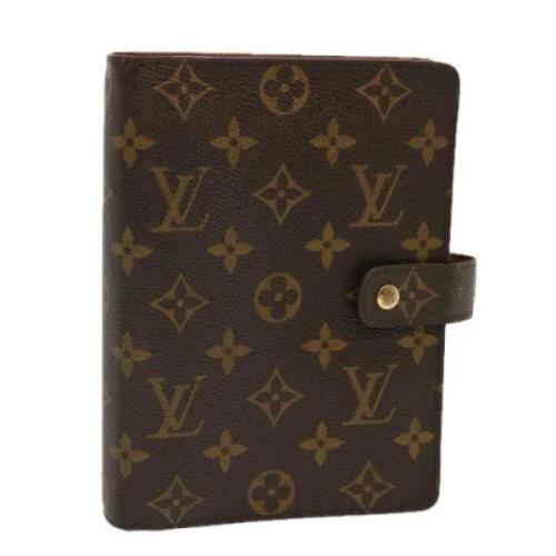 Pre-owned Canvas home-office Louis Vuitton Vintage , Brown , Dames