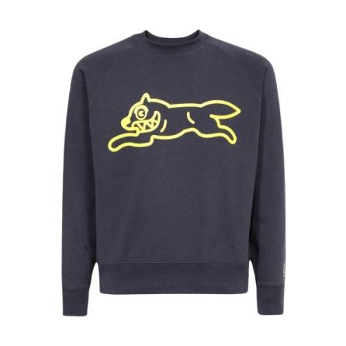 Katoenen Sweatshirt met Logodetail Icecream , Blue , Heren