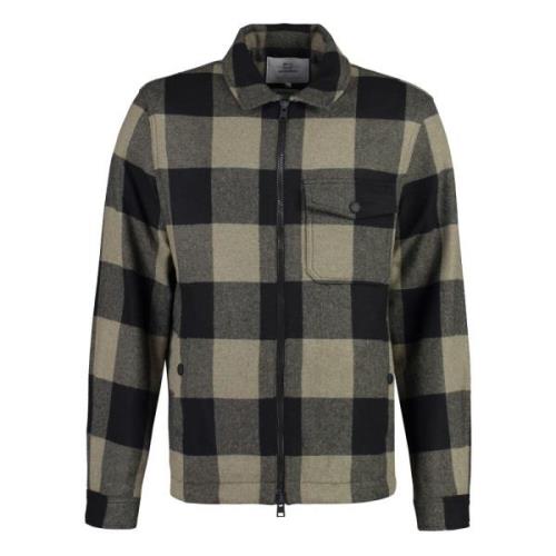 Warm wollen overshirt Woolrich , Multicolor , Heren