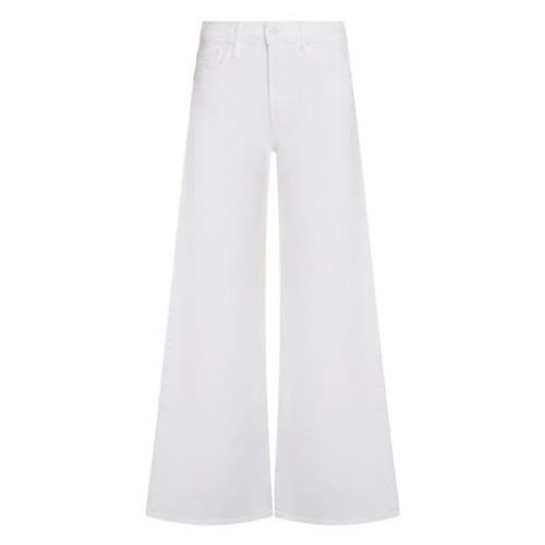 Metalen klinknagels straight-leg jeans Mother , White , Dames