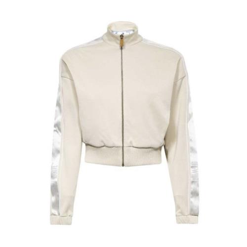 Stijlvolle Jas voor Mannen en Vrouwen Off White , Beige , Dames