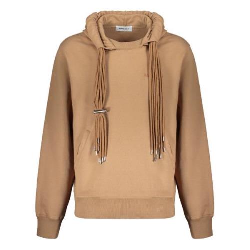 Hoodie met geborduurd logo Ambush , Brown , Heren