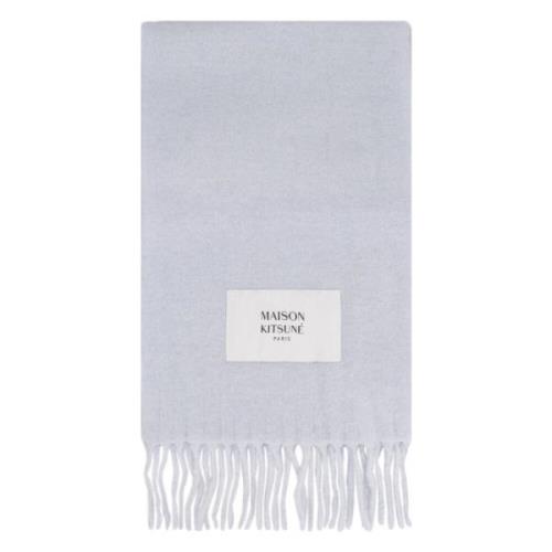 Scarves Maison Kitsuné , Blue , Heren