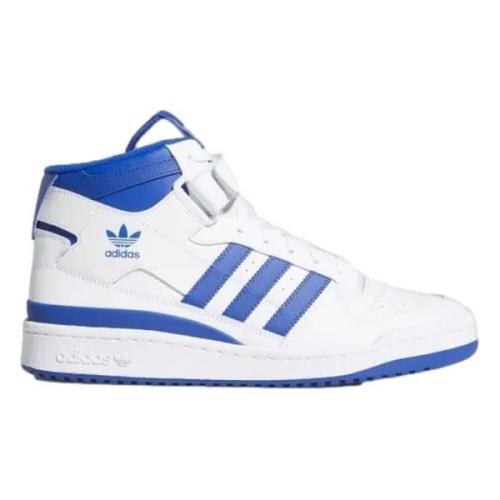 Forum Mid Sneakers Adidas , White , Heren