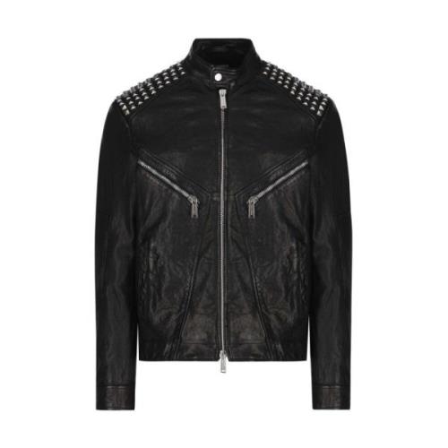 Stijlvolle Jas voor Mannen Dsquared2 , Black , Heren