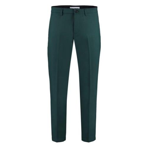 Wollen broek met zakken Department Five , Green , Heren