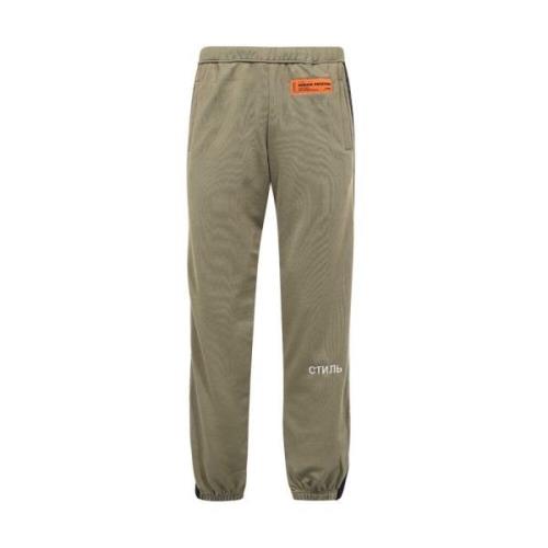 Sportbroek met logopatch Heron Preston , Green , Heren