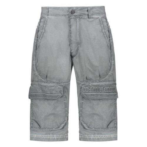 Nylon Bermuda Shorts 44 Label Group , Gray , Heren