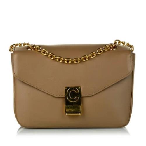 Pre-owned Leather celine-bags Celine Vintage , Brown , Dames