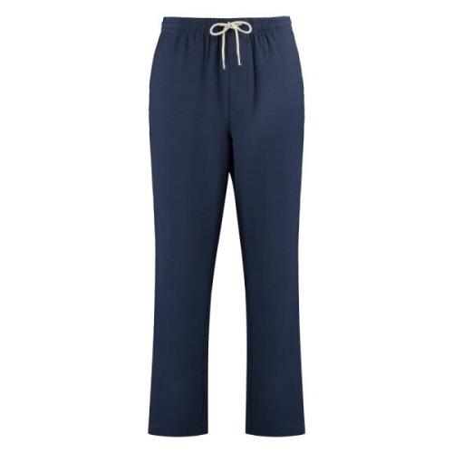 Katoenen blend broek met zakken Department Five , Blue , Heren