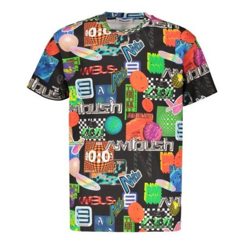 Bedrukt katoenen T-shirt Ambush , Multicolor , Heren