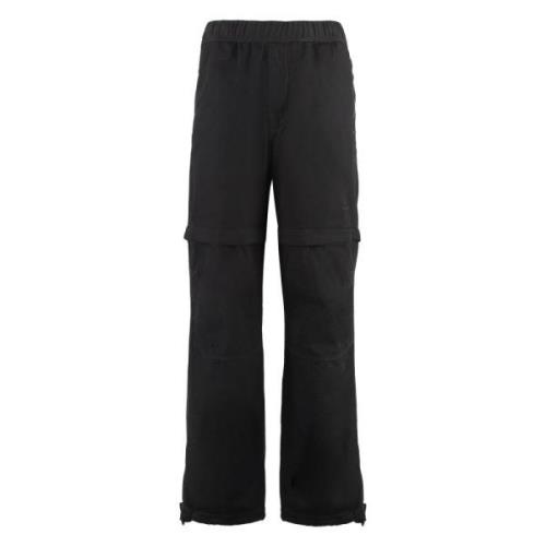 Katoenen broek met verstelbare enkels Givenchy , Black , Heren