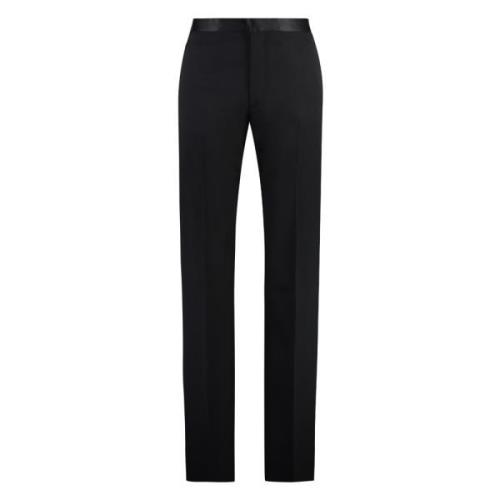 Op maat gemaakte wollen broek Givenchy , Black , Heren