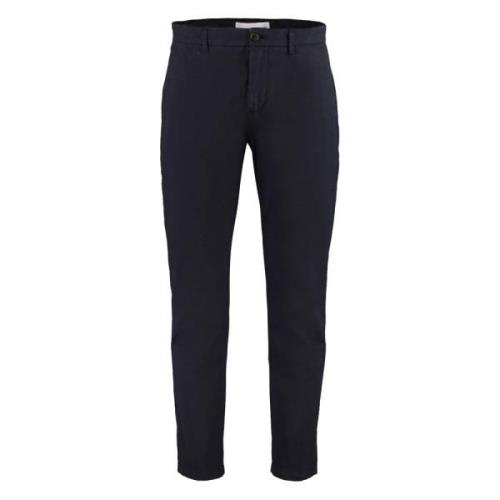 Stretch Katoenen Chino Broek Department Five , Blue , Heren