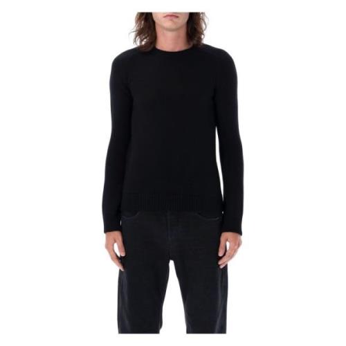 Luxe Cashmere Gebreide Trui - Zwart Aw23 Saint Laurent , Black , Heren