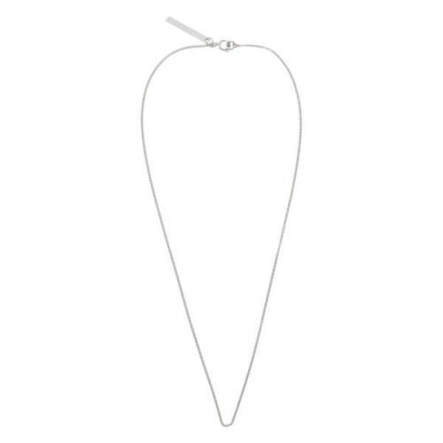 Elegant Brass Necklace Dries Van Noten , Gray , Heren