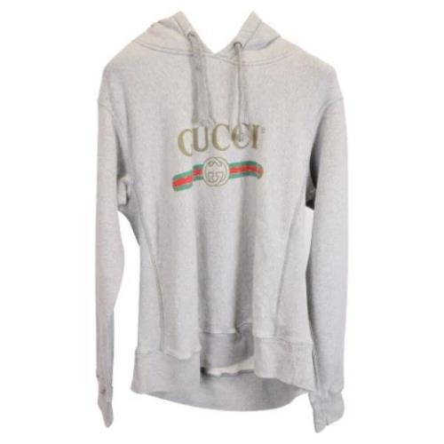 Pre-owned Cotton tops Gucci Vintage , Gray , Heren