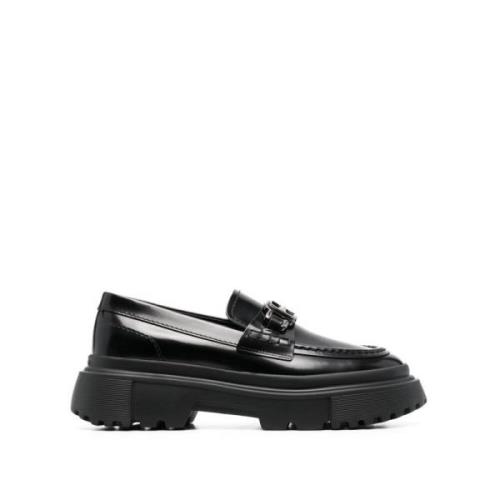 Stijlvolle Schoenen voor Mannen en Vrouwen Hogan , Black , Dames