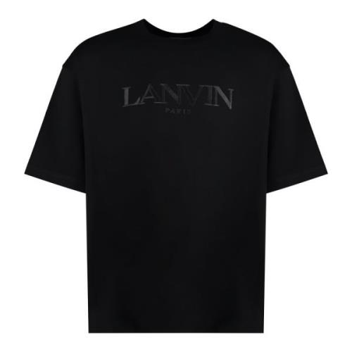 T-Shirts Lanvin , Black , Heren