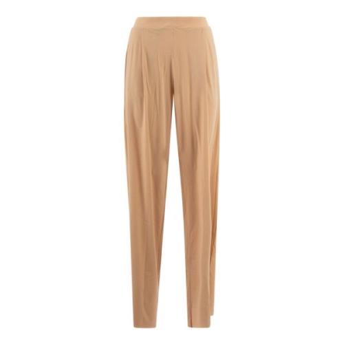 Beige Casual Broek Amazuin , Beige , Dames