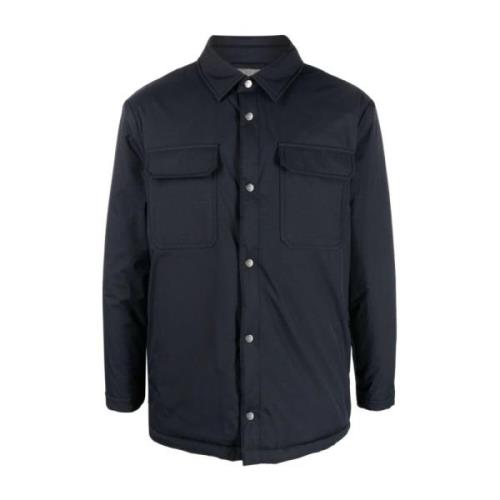 Blauwe Jas Kiton , Blue , Heren