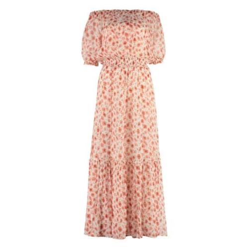 Bloemenprint Maxi Jurk Alessia Zamattio , Multicolor , Dames