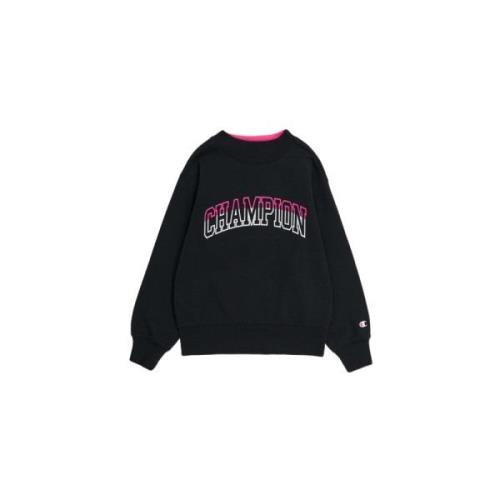 Crewneck Sweatshirt Hoodie Champion , Black , Dames