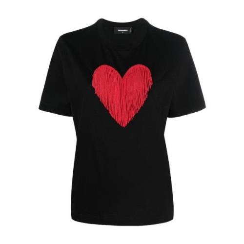 T-Shirts Dsquared2 , Black , Dames