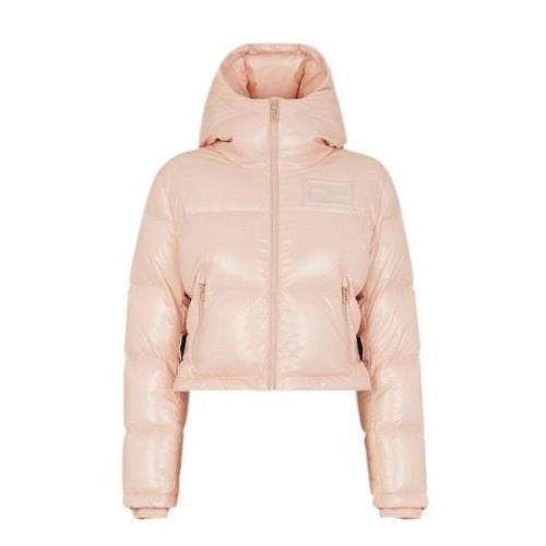 Warme Pufferjas Fendi , Pink , Dames