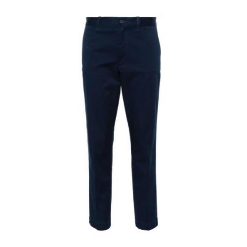 Navy Chino Broek voor Vrouwen Ralph Lauren , Blue , Dames